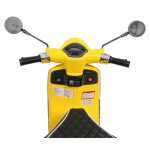 Elektrická motorka Vespa ROMA Scooter - žltá